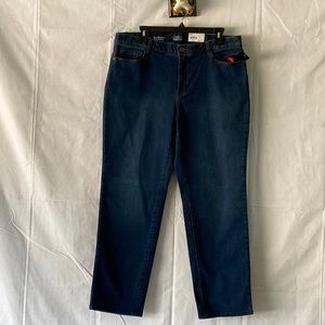 Croft&Barrow size 14s stretch blue jeans